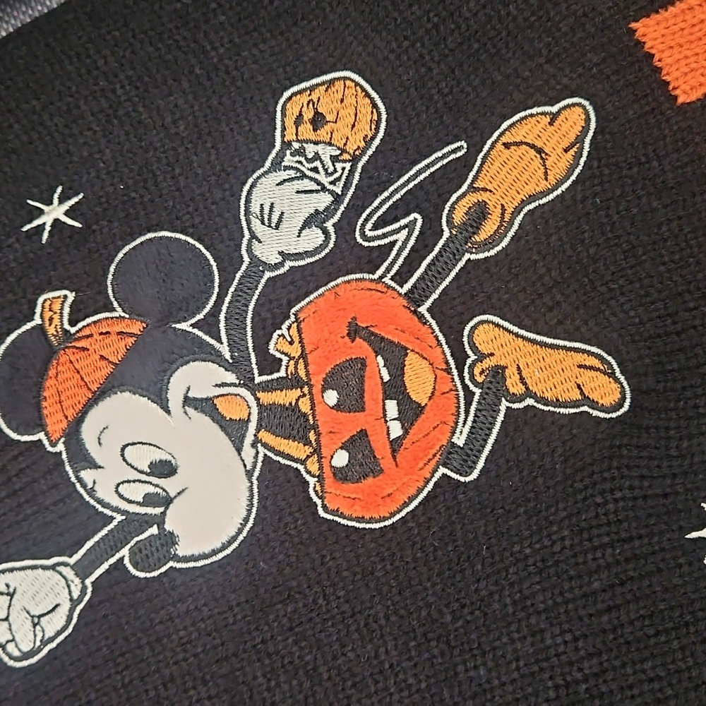 Disney Black and Orange Halloween Vest - Picture 3 of 6